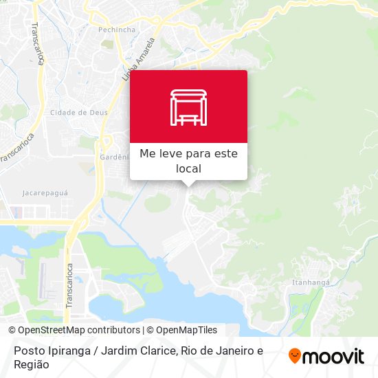 Posto Ipiranga / Jardim Clarice mapa