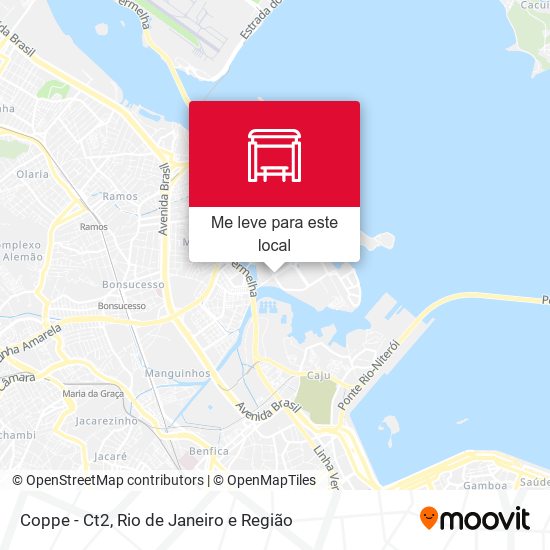 Coppe - Ct2 mapa