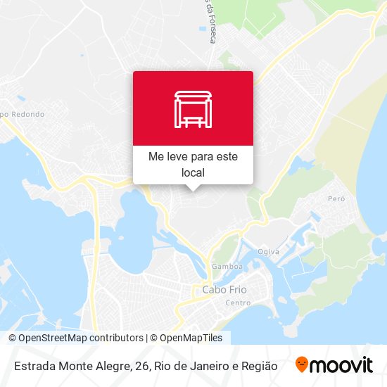 Estrada Monte Alegre, 26 mapa