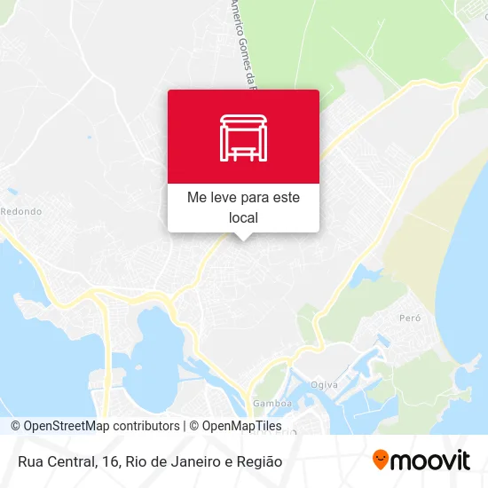 Rua Central, 16 mapa