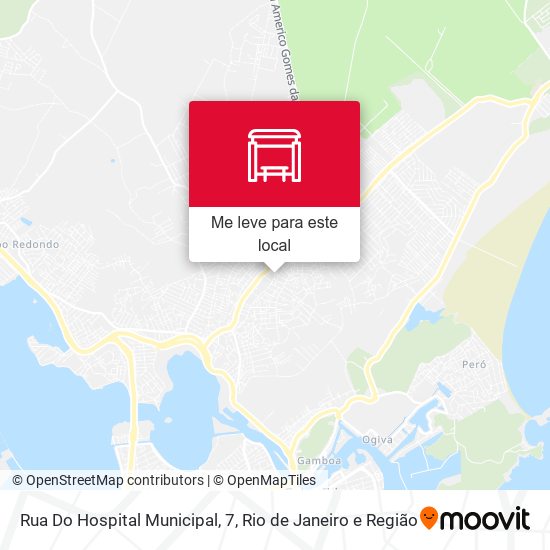 Rua Do Hospital Municipal, 7 mapa