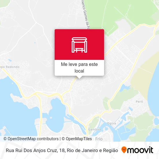 Rua Rui Dos Anjos Cruz, 18 mapa