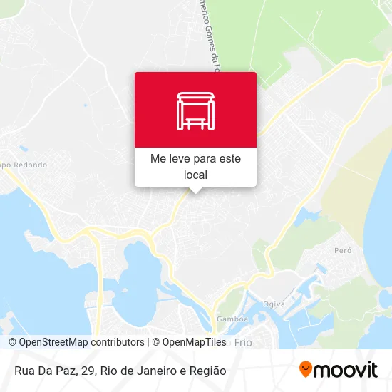 Rua Da Paz, 29 mapa