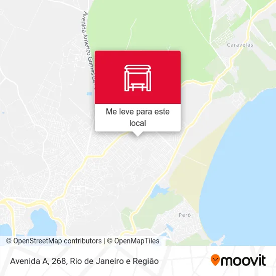 Avenida A, 268 mapa