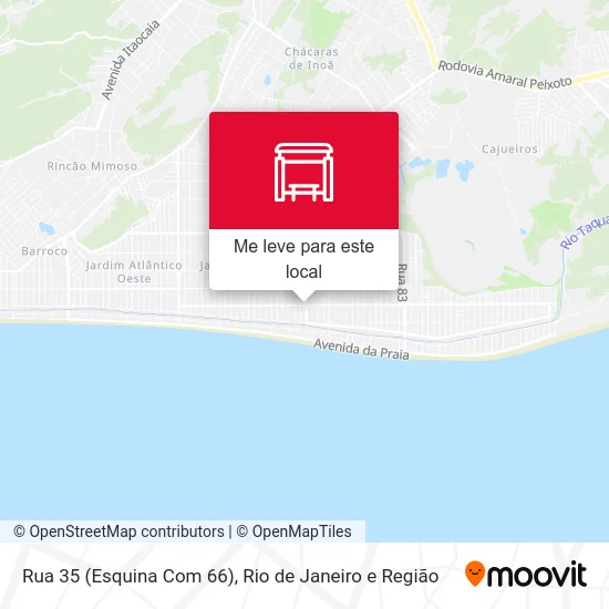 Rua 35 (Esquina Com 66) mapa