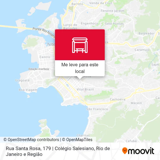 Rua Santa Rosa, 179 | Colégio Salesiano mapa