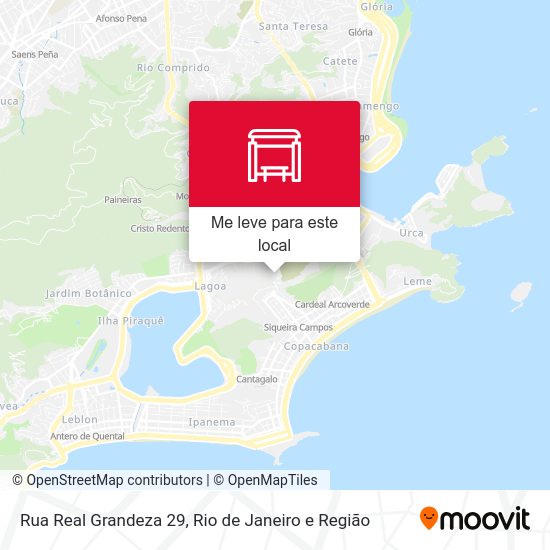Rua Real Grandeza 29 mapa