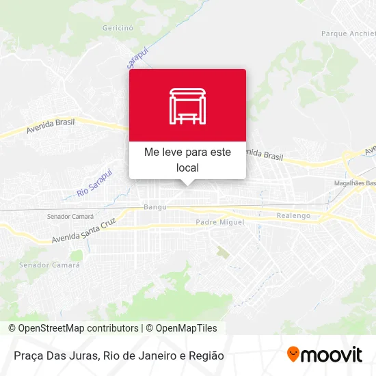 Praça Das Juras mapa