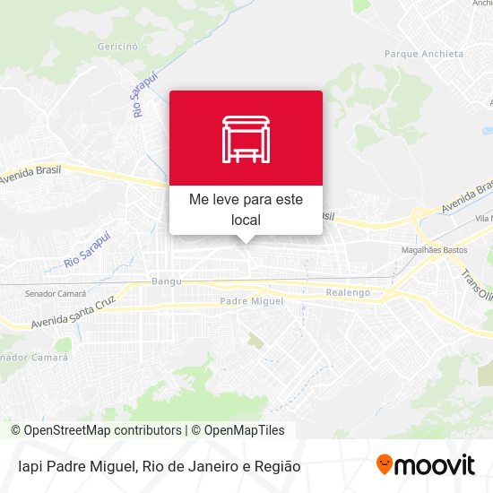 Iapi Padre Miguel mapa