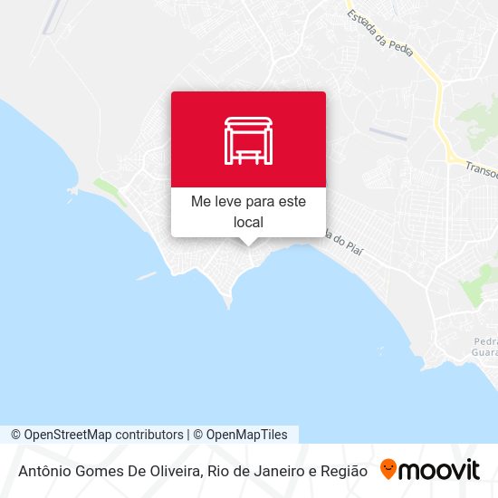 Antônio Gomes De Oliveira mapa