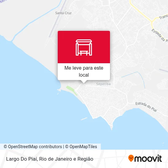 Largo Do Piaí mapa