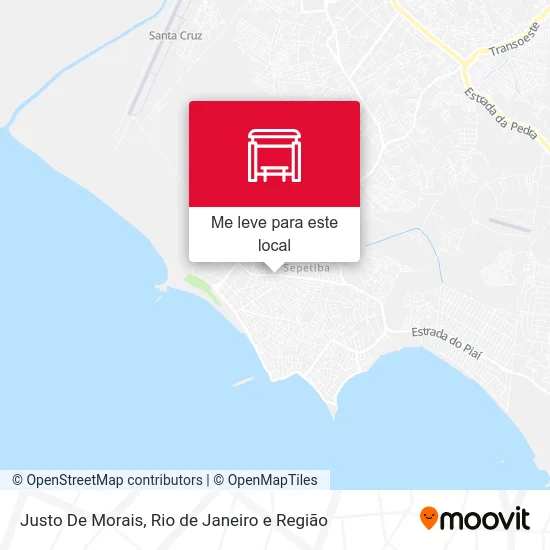 Justo De Morais mapa