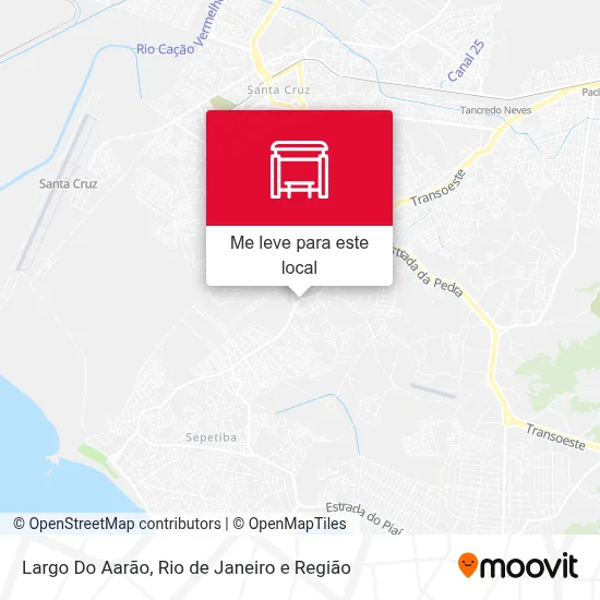 Largo Do Aarão mapa