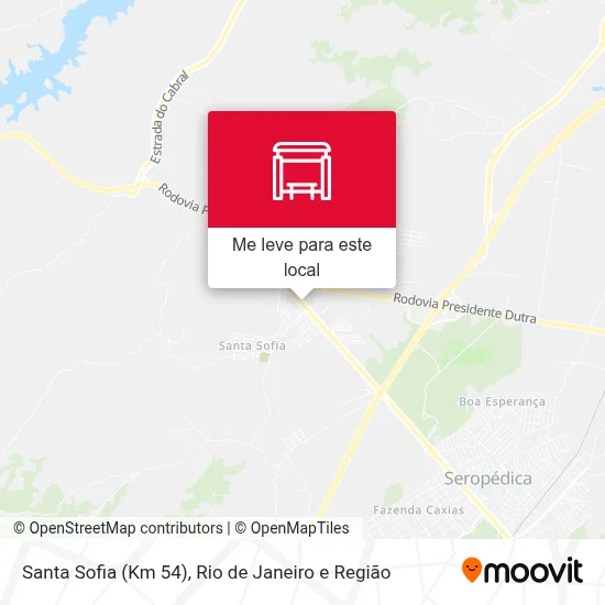 Santa Sofia (Km 54) mapa