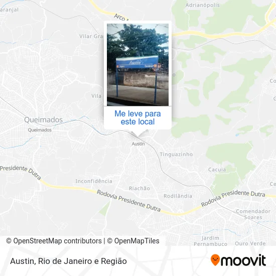 Austin mapa