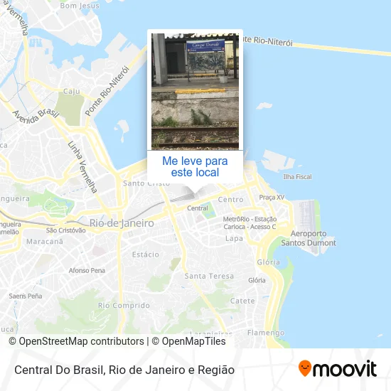 Central Do Brasil mapa