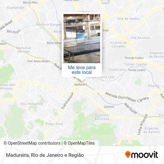 Madureira mapa