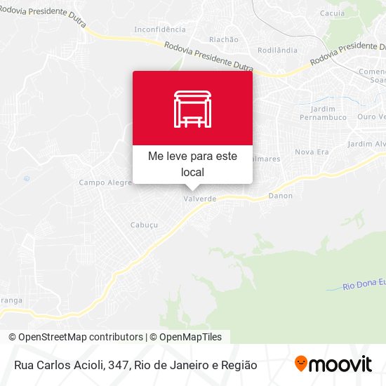 Rua Carlos Acioli, 347 mapa