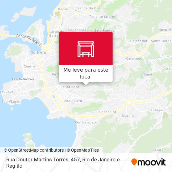 Rua Doutor Martins Tôrres, 457 mapa