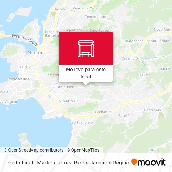 Ponto Final - Martins Torres mapa