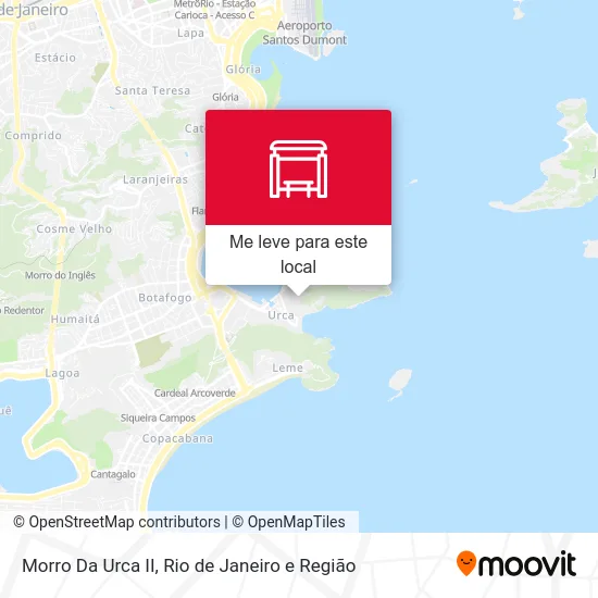 Morro Da Urca II mapa