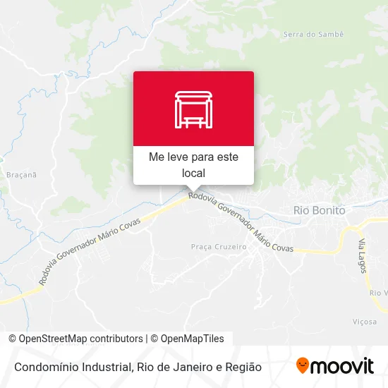 Condomínio Industrial mapa
