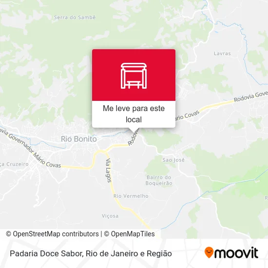 Padaria Doce Sabor mapa