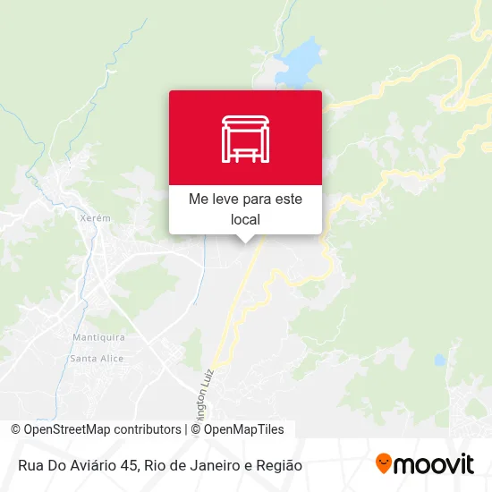Rua Do Aviário 45 mapa