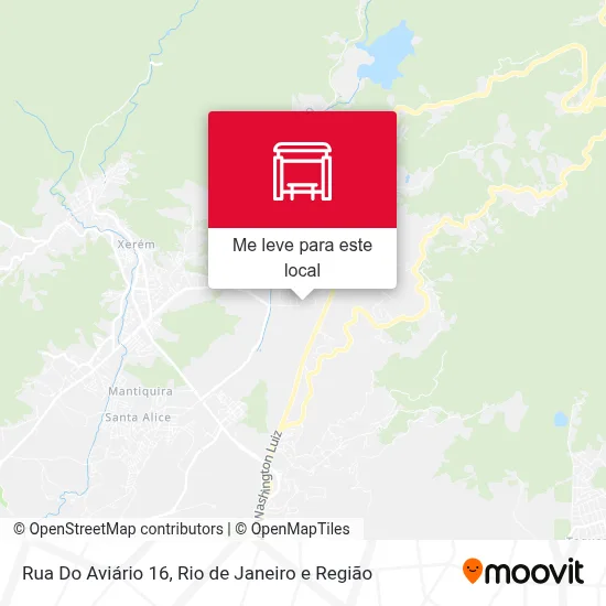 Rua Do Aviário 16 mapa