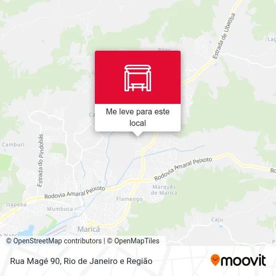 Rua Magé 90 mapa