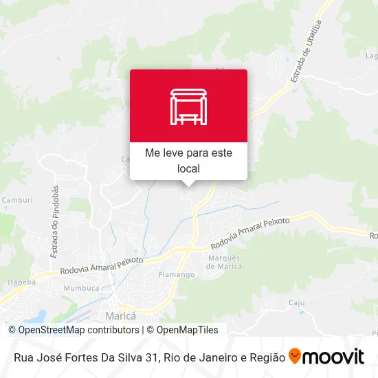Rua José Fortes Da Silva 31 mapa