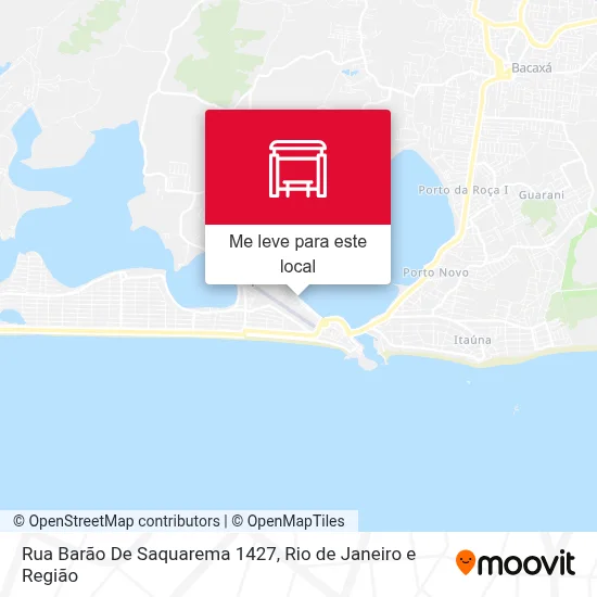 Rua Barão De Saquarema 1427 mapa