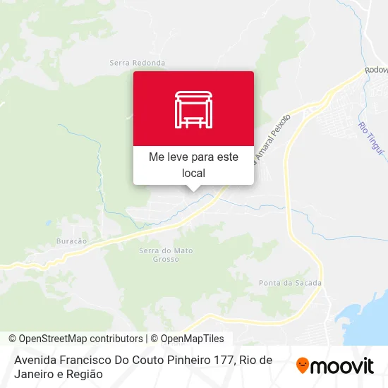 Avenida Francisco Do Couto Pinheiro 177 mapa