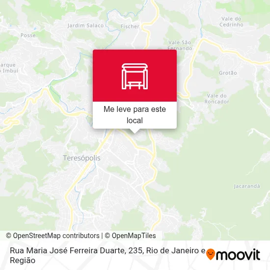 Rua Maria José Ferreira Duarte, 235 mapa