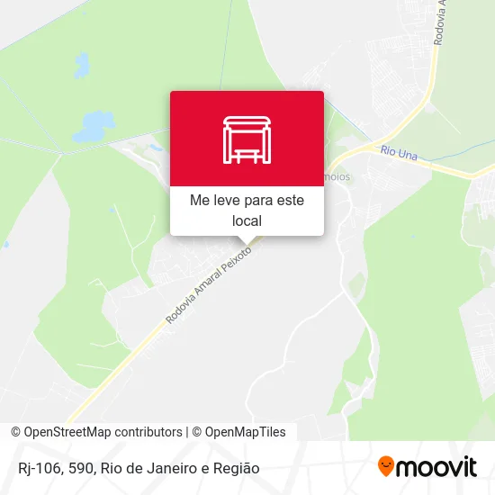 Rj-106, 590 mapa