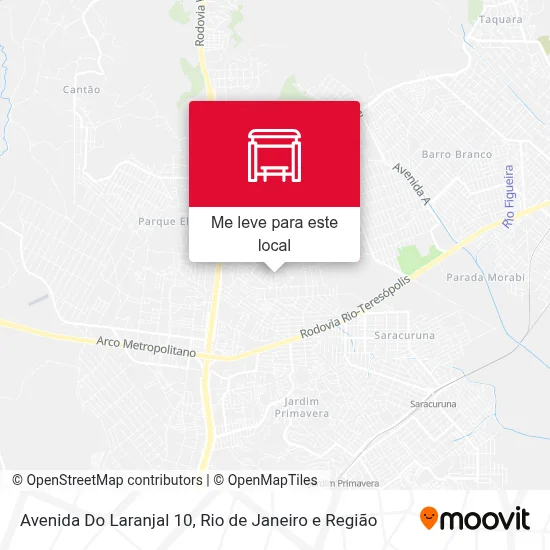 Avenida Do Laranjal 10 mapa