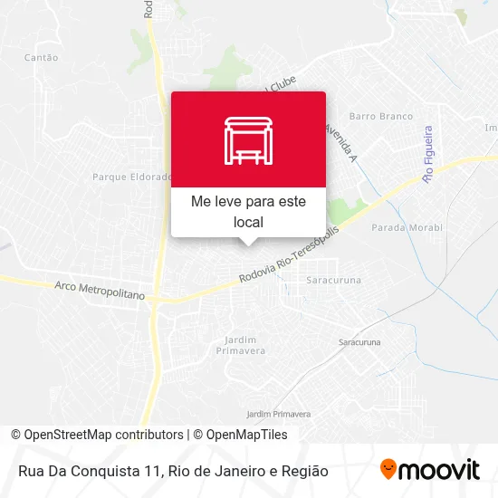 Rua Da Conquista 11 mapa