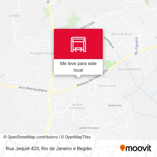 Rua Jequié 420 mapa