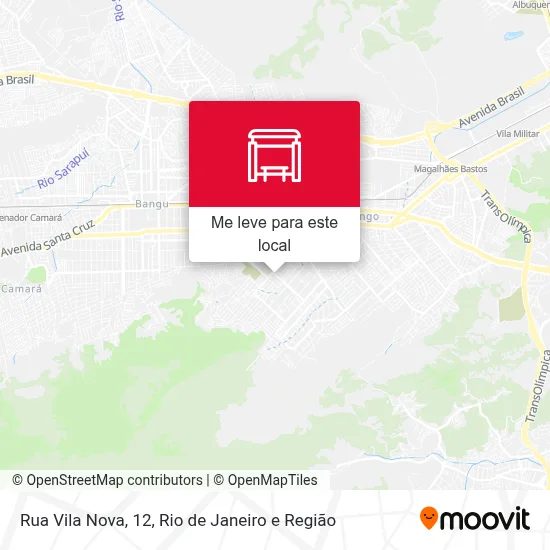 Rua Vila Nova, 12 mapa