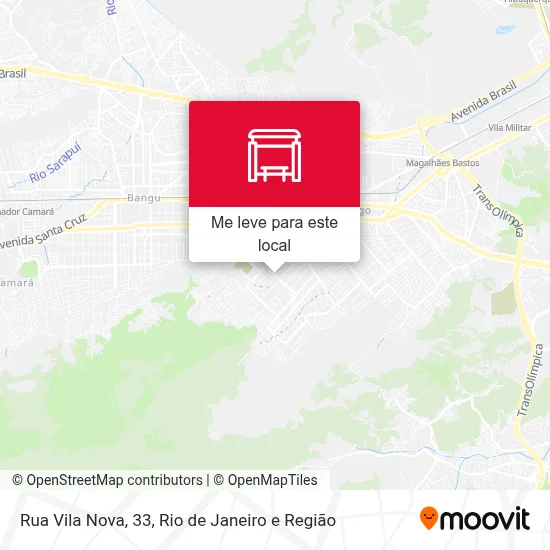 Rua Vila Nova, 33 mapa