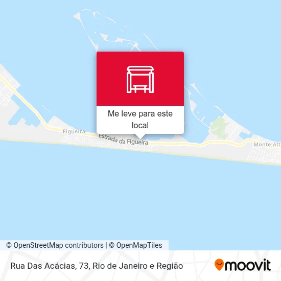 Rua Das Acácias, 73 mapa