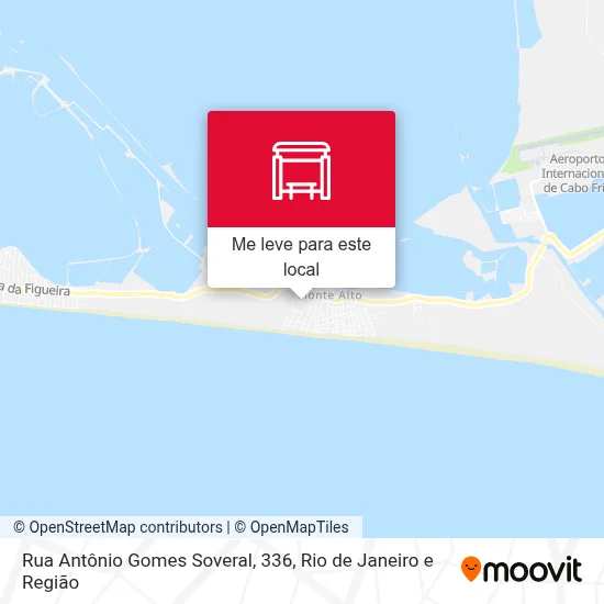 Rua Antônio Gomes Soveral, 336 mapa
