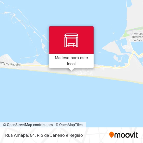 Rua Amapá, 64 mapa