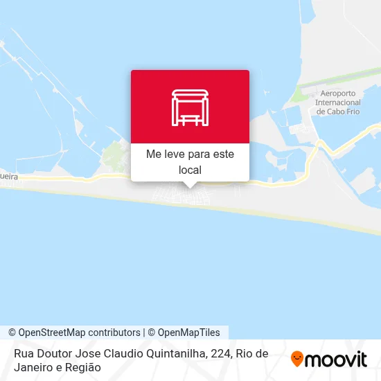 Rua Doutor Jose Claudio Quintanilha, 224 mapa