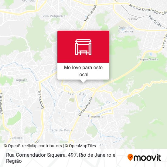 Rua Comendador Siqueira, 497 mapa