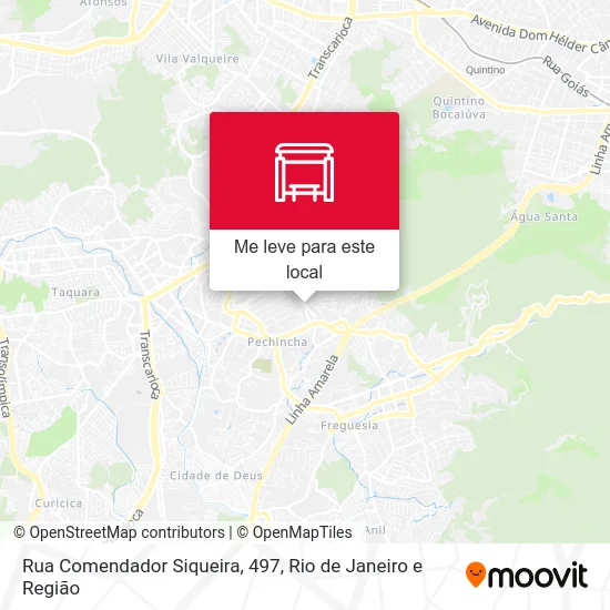 Rua Comendador Siqueira, 497 mapa