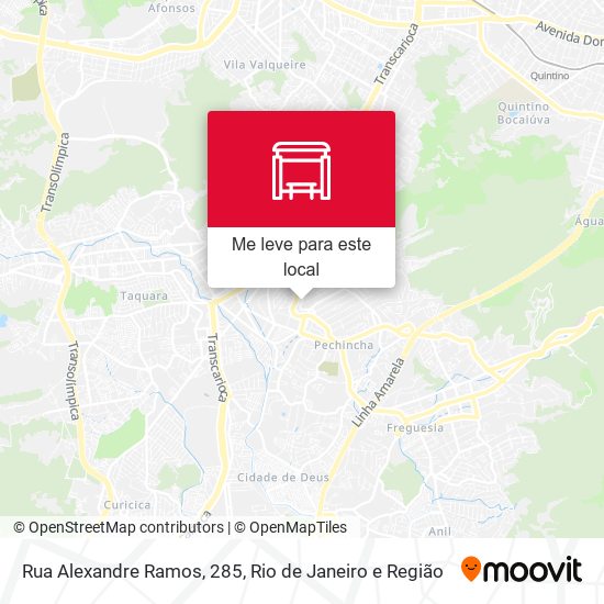 Rua Alexandre Ramos, 285 mapa
