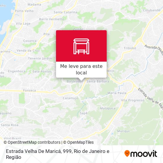 Estrada Velha De Maricá, 999 mapa