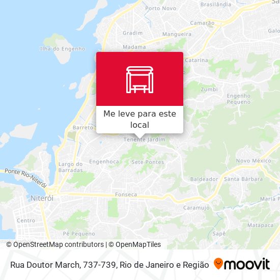 Rua Doutor March, 737-739 mapa