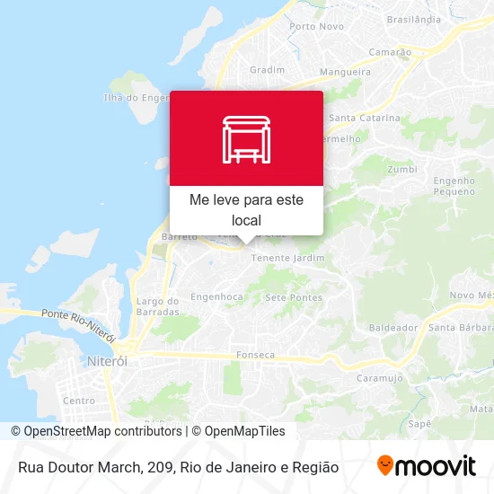 Rua Doutor March, 209 mapa